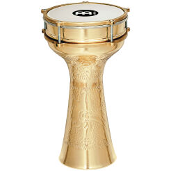 Darbuka 7 1/2" x 14 3/4" miedziane MEINL HE-214 ręcznie grawerowane