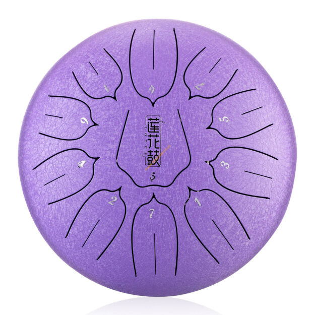 Lotus tongue drum 12
