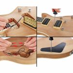 DIY Harley Benton Electric Guitar Kit CST-24 - 12