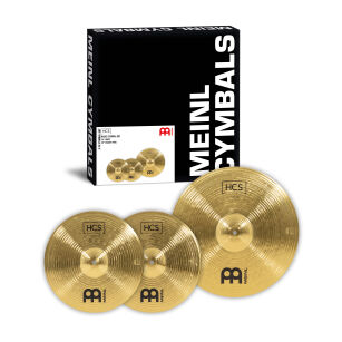 Talerze Perkusyjne HCS1418 MEINL BASIC CYMBAL SET - 14" HIHAT, 18" CRASH-RIDE