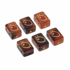 String Tie - kostki do wiązania strun Tiger Brown