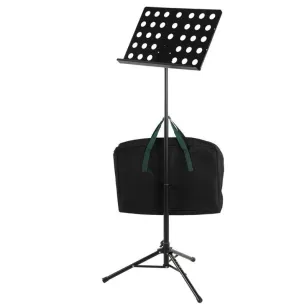 Pulpit na nuty stalowy perforowany z pokrowcem STIM P-12