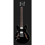 Gitara elektryczna leworęczna Harley Benton HB-35LH BK Vintage Series - 2