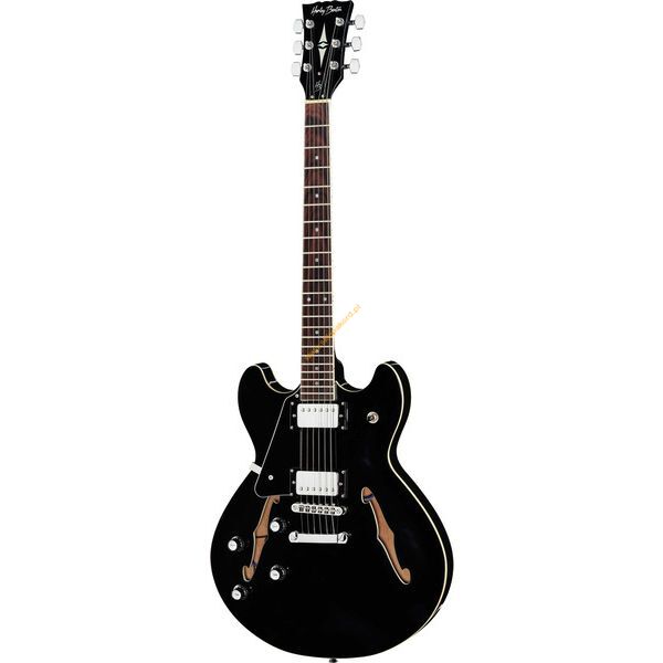 Gitara elektryczna leworęczna Harley Benton HB-35LH BK Vintage Series