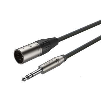 Kabel Jack 6.3mm Stereo - XLR męski 3m