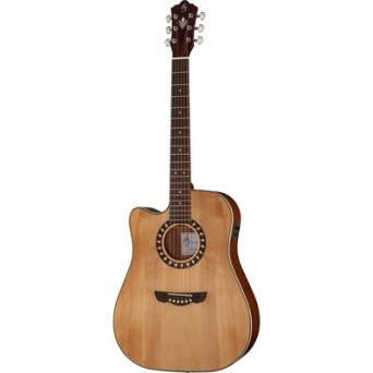 Gitara e-akustyczna Harley Benton Custom Line CLD-1048SCE-LH