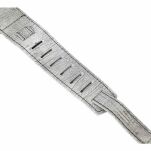 Pasek do gitary basu skóra Minotaur Coat of Arms White Strap - 4