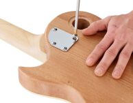 Gitara elektryczna DIY Harley Benton Electric Guitar Kit Single Cut - 8