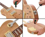 Gitara elektryczna DIY Harley Benton Electric Guitar Kit Single Cut - 12