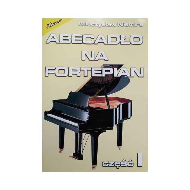 KSIĄŻKA - ABECADŁO NA FORTEPIAN cz.1 M.Niemira