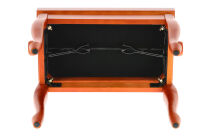 Ława do pianina Deluxe Classic Drzewo wiśniowe matowe Powłoka, czarny GEWA - 4