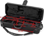 Futerał do puzonu Bb/F Trekking z kółkami - 12