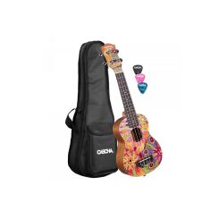 Ukulele sopranowe Art Series Flowers Cascha