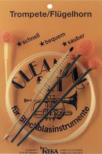 Zestaw do pielęgnacji instrumentów dętych REKA - Trąbka / flugelhorn /kornet
