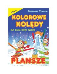 Książka Kolorowe kolędy na Bum Bum Rurki - Plansze (K247)