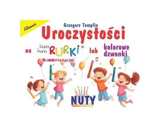 Książka Bum Bum Rurki-Uroczystości-NUTY