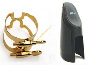 H-Ligatura i Osłonka Soprano Sax Gold HSS1G