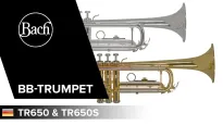 Trąbka Bb Bach TR-650S srebrzona - 11