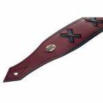 Pasek do gitary Minotaur Coat of Arms Vintage Red Strap - 2