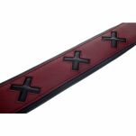 Pasek do gitary Minotaur Coat of Arms Vintage Red Strap - 3