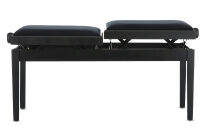 Ława do pianina podwójna Deluxe Double Czarny mat GEWA - 5