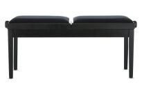 Ława do pianina podwójna Deluxe Double Czarny mat GEWA - 6