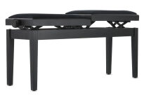 Ława do pianina podwójna Deluxe Double Czarny mat GEWA - 8