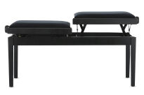 Ława do pianina podwójna Deluxe Double Czarny mat GEWA - 11