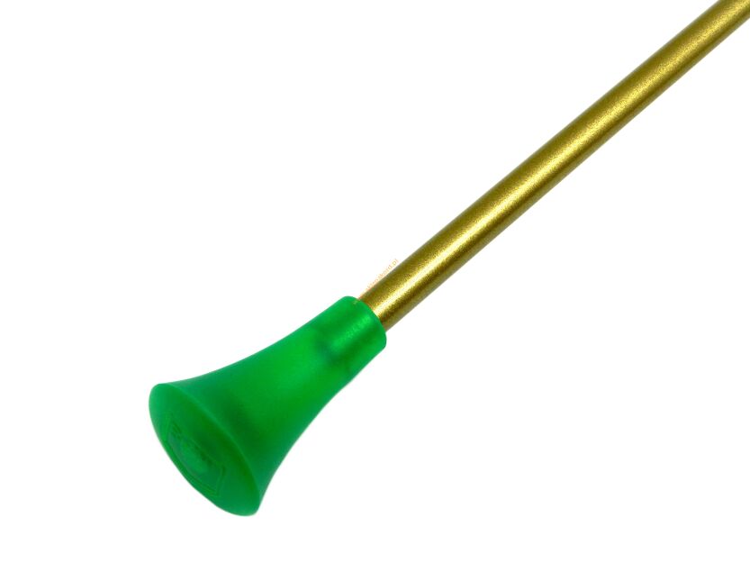 Pałka pałeczka baton mażoretkowa twirling BELTI PMT1M R8 zielona transparentna