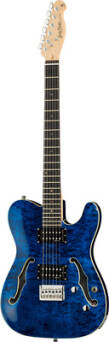 Gitara elektryczna Harley Benton TE-90QM HH Trans Blue