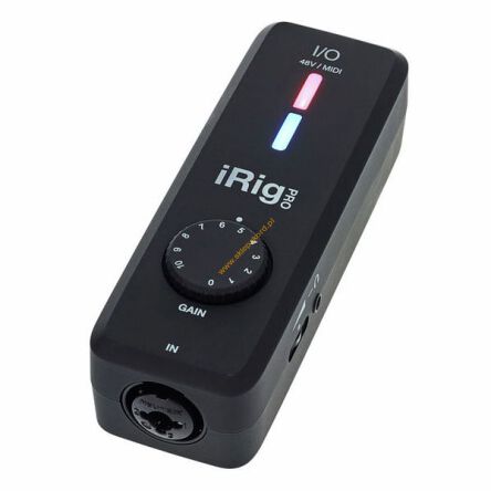 Interfejs Audio i MIDI dla urządzeń mobilnych i komputerów IK Multimedia iRig Pro I/O