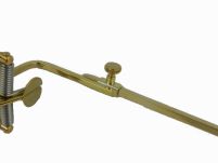 Lirka Puzon RMB średnia, 2 dociski, na rurkę,  mosiąd - 3