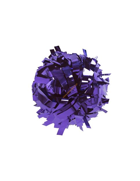 Pompon Metallic PURPLE fioletowy 35 cm (6