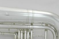 Tuba Es (Eb) Franz Meister Kaiser Futerał + Ustnik DR24-026 - 17