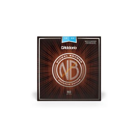 Struny do gitary akustycznej Light Balanced Tension NB1252BT D'addario