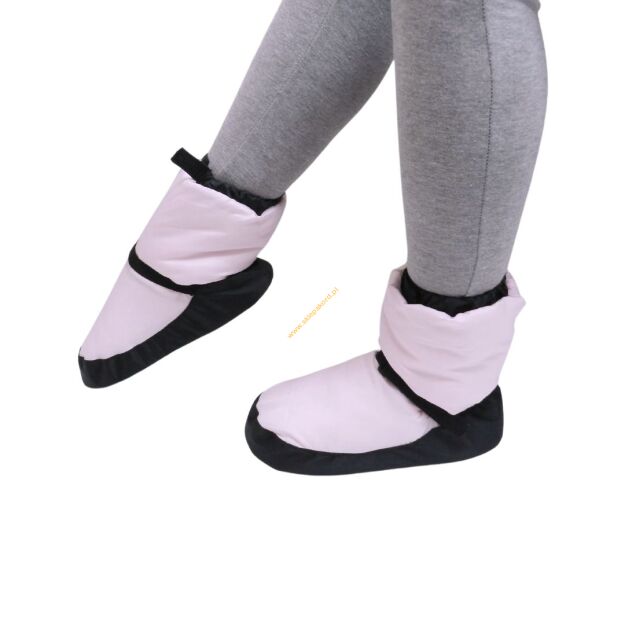 Buty, ocieplacze do tańca S różowe (rozm. 34-35)