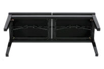 Ława do pianina podwójna Deluxe Double Czarny wysoki połysk GEWA - 12