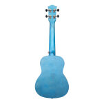 Ukulele koncertowe Cascha Linden Blue z pokrowcem - 4
