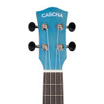 Ukulele koncertowe Cascha Linden Blue z pokrowcem - 6