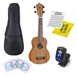 Ukulele Sopranowe PUKANALA PU-BE01S zestaw