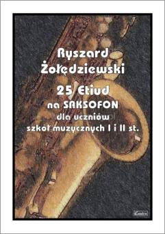 Książka 25 etiud na saksofon R. Żołędziewski
