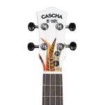 Ukulele koncertowe Cascha Linden Dreamcatcher z pokrowcem - 7