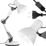 Lampka biurkowa składana LED biała - 2