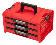 Skrzynka Qbrick System PRO Drawer 3 Toolbox 2.0 Expert RED Ultra HD szuflady - 3