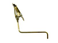 Lirka Uniwersalna WYGIĘTA RMB mała 1 dociska. mosiądz 16cm - 2