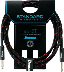 Kabel 2x Jack 6.3mm mono 3m Ibanez SI10-BW