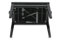 Ława do pianina Deluxe Autolift Vinyl Czarny wysoki połysk Siedzisko czarne GEWA - 8