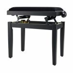 Ława do pianina Thomann KB-15BM czarny mat - 5