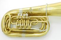 Tuba Bb Amati ABB-481 Futerał + Ustnik Po przeglądzie DR26-066 - 4