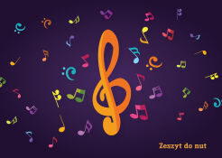 Zeszyt nutowy AKORD ZNA2 A5 32 strony